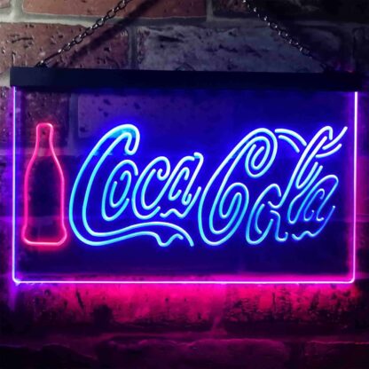 Coca-Cola Bottle and Logo LED Neon Sign neon sign LED