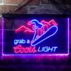Coors Light Ski LED Neon Sign