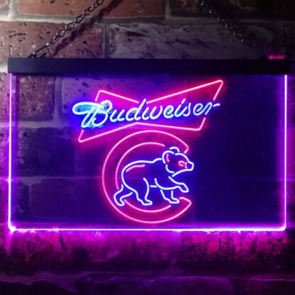 Chicago Cubs Budweiser LED Neon Sign neon sign LED