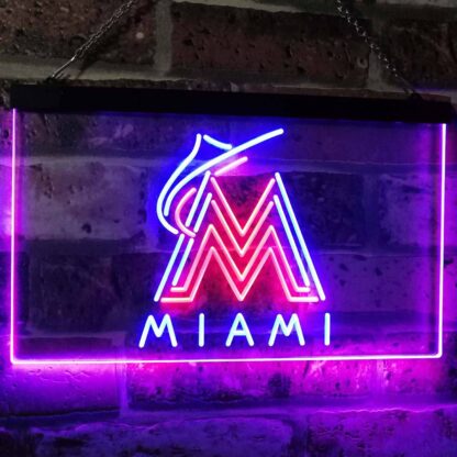 Florida Marlins Logo 1 LED Neon Sign neon sign LED