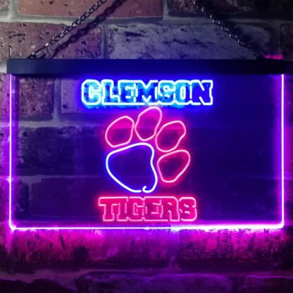 Clemson Tigers Logo LED Neon Sign neon sign LED