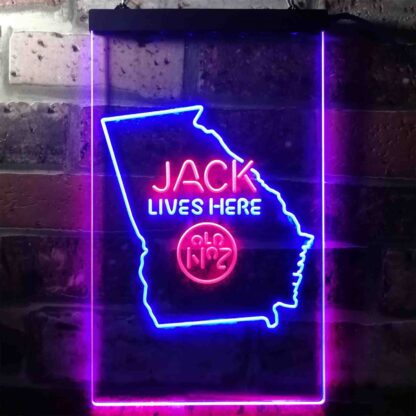 Jack Daniel's Jack Lives Here - Georgia LED Neon Sign neon sign LED