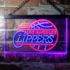 Los Angeles Clippers Logo LED Neon Sign Legacy Edition