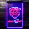 Chicago Bears Bud Light LED Neon Sign