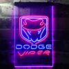 Dodge Viper Fangs 2 LED Neon Sign