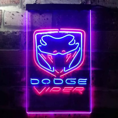 Dodge Viper Fangs LED Neon Sign neon sign LED