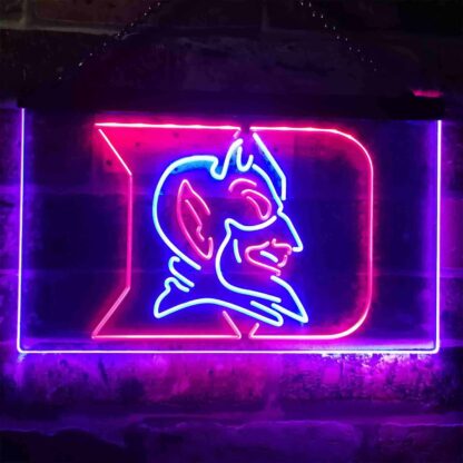 Duke Blue Devils Logo LED Neon Sign neon sign LED