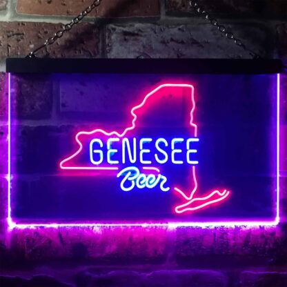 Genesee Beer Map 1 LED Neon Sign neon sign LED