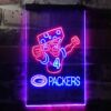 Green Bay Packers #4 Brett Favre LED Neon Sign