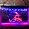 Cleveland Browns Helmet LED Neon Sign