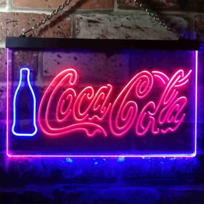 Coca-Cola Bottle and Logo LED Neon Sign neon sign LED