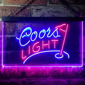 Coors Light Golf LED Neon Sign neon sign LED