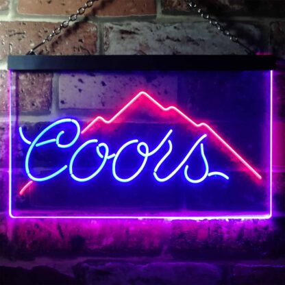 Coors Light Mountain 2 LED Neon Sign neon sign LED