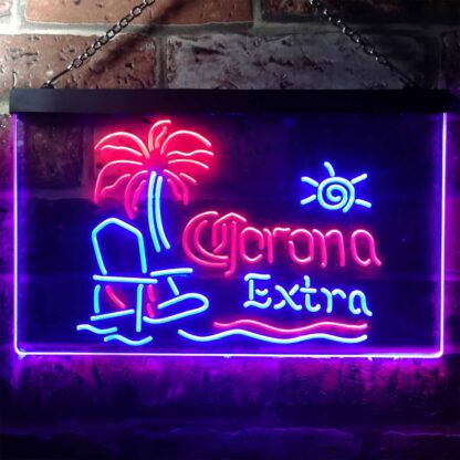 Corona Extra - Tropical Chair LED Neon Sign neon sign LED