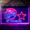 Dallas Cowboys Miller Lite LED Neon Sign