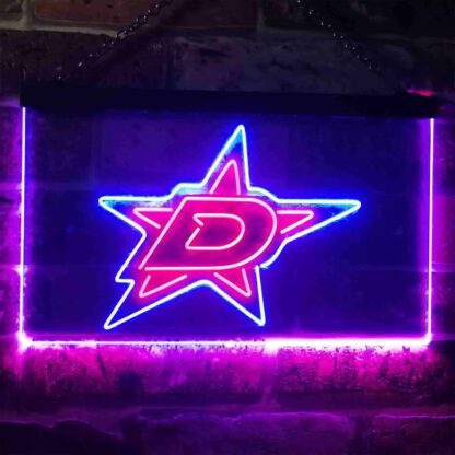 Dallas Stars Logo 1 LED Neon Sign neon sign LED