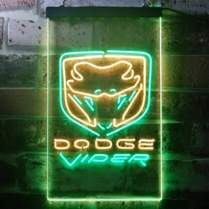 Dodge Viper Fangs LED Neon Sign neon sign LED