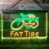 Fat Tire Bicycle Logo LED Neon Sign