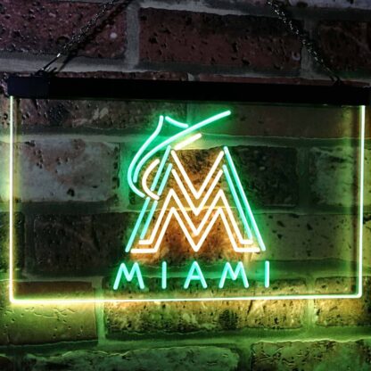 Florida Marlins Logo 1 LED Neon Sign neon sign LED