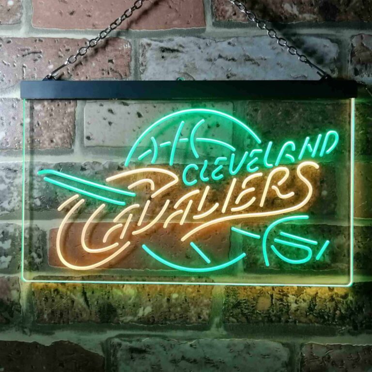 Cleveland Cavaliers Logo LED Neon Sign - Legacy Edition - neon sign ...