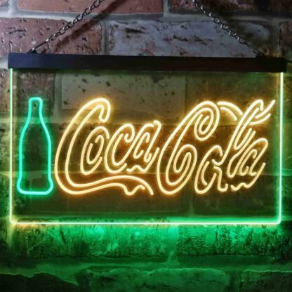 Coca-Cola Bottle and Logo LED Neon Sign neon sign LED