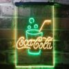 Coca-Cola Cup with Bubbles LED Neon Sign