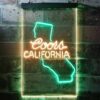 Coors Light California Map LED Neon Sign