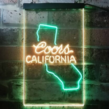 Coors Light California Map LED Neon Sign neon sign LED