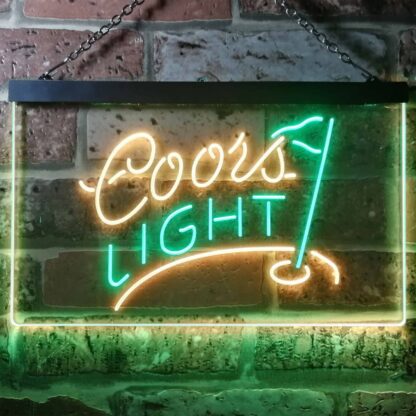 Coors Light Golf LED Neon Sign neon sign LED