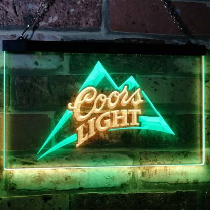 Coors Light Mountain LED Neon Sign neon sign LED