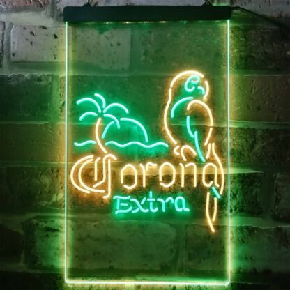 Corona Extra - Tropical Parrot 2 LED Neon Sign neon sign LED