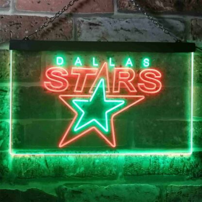 Dallas Stars Logo 2 LED Neon Sign - Legacy Edition neon sign LED