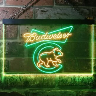Chicago Cubs Budweiser LED Neon Sign neon sign LED