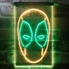 Deadpool Face LED Neon Sign