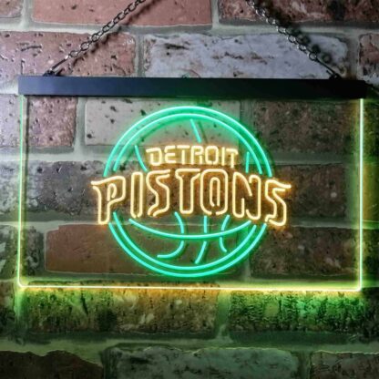 Detroit Pistons Logo LED Neon Sign neon sign LED