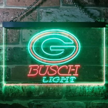 Green Bay Packers Busch Light LED Neon Sign neon sign LED