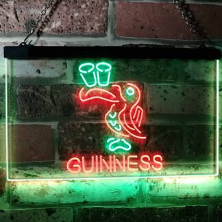 Guinness Toucan Glasses LED Neon Sign neon sign LED