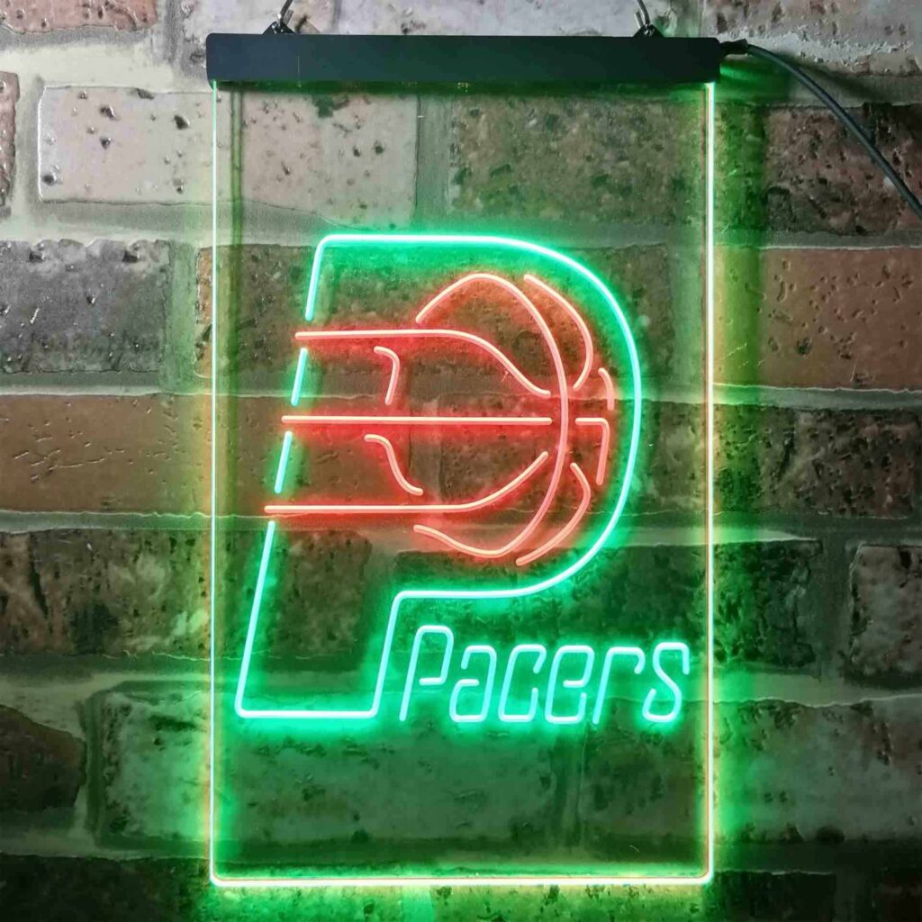 Indiana Pacers Logo LED Neon Sign - Legacy Edition - neon sign - LED ...