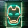 Iron Man Face LED Neon Sign