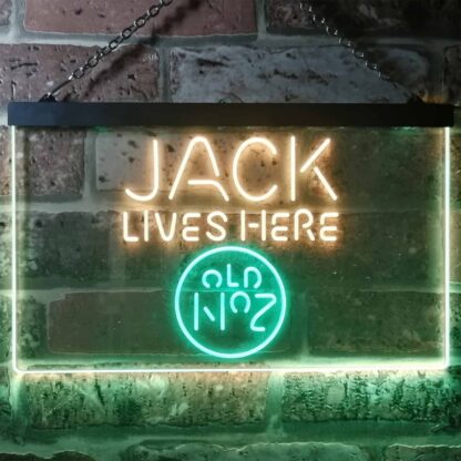 Jack Daniel's Jack Lives Here LED Neon Sign neon sign LED