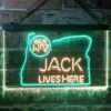 Jack Daniels Jack Lives Here Oregon LED Neon Sign