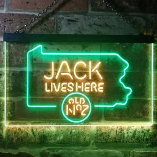 Jack Daniel's Jack Lives Here - Pennsylvania LED Neon Sign neon sign LED