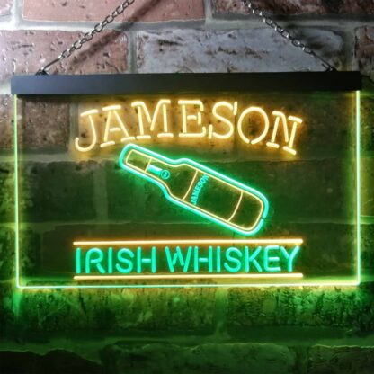 Jameson Irish Whiskey - Bottle LED Neon Sign neon sign LED