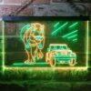 Jurassic Park Jeep Chase LED Neon Sign