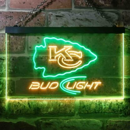 Kansas City Chiefs Bud Light LED Neon Sign neon sign LED