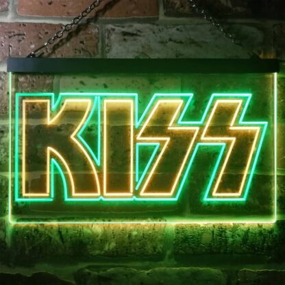 Kiss Banner LED Neon Sign neon sign LED