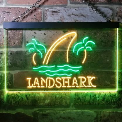 Landshark Lager - Sharkfin 2 LED Neon Sign neon sign LED