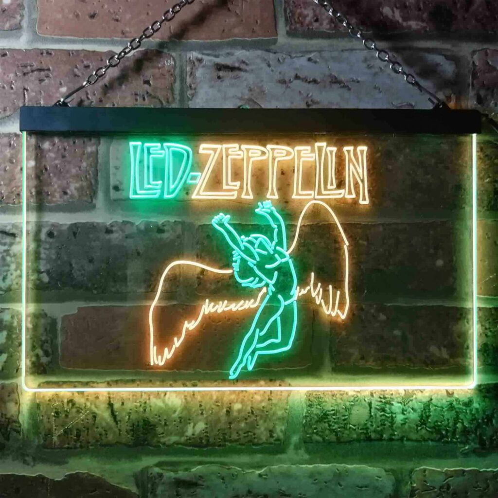 Led Zeppelin Angel LED Neon Sign - neon sign - LED sign - shop - What's ...