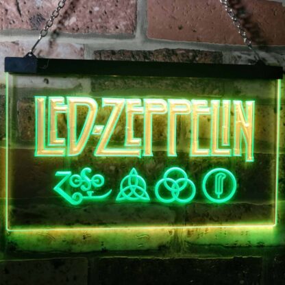 Led Zeppelin Logo 1 LED Neon Sign neon sign LED