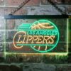 Los Angeles Clippers Logo LED Neon Sign Legacy Edition